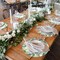 50 Pcs Disposable Eucalyptus Leaf Paper Placemats Round 12 Inch Sage Green Eucalyptus Placemat Table Place Mat for Table Setting Banquet Wedding Dinner Party Supplies
